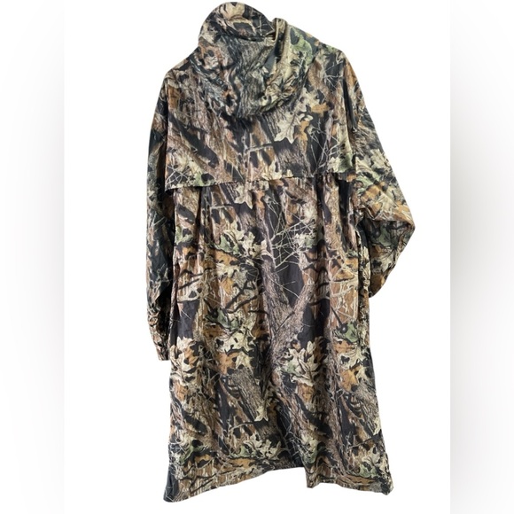 Camo hunting trench coat slicker - Picture 4 of 5